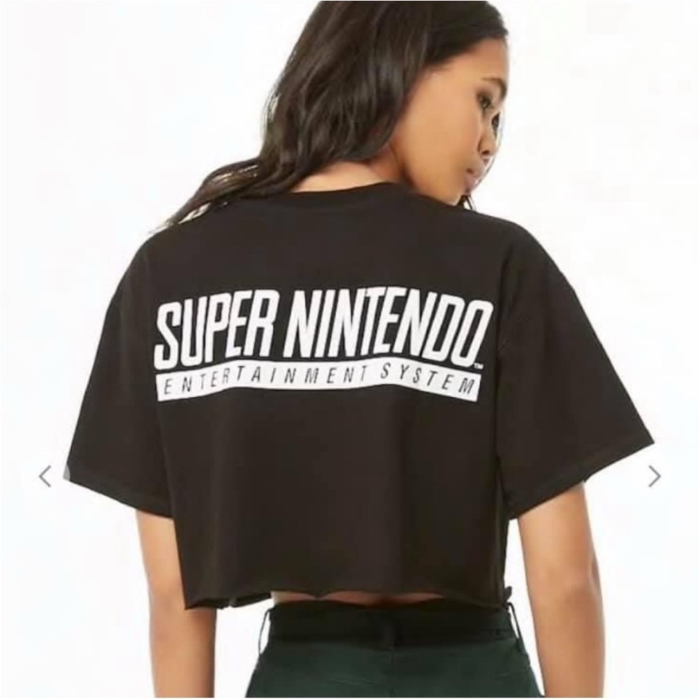 Super Nintendo croptop - M